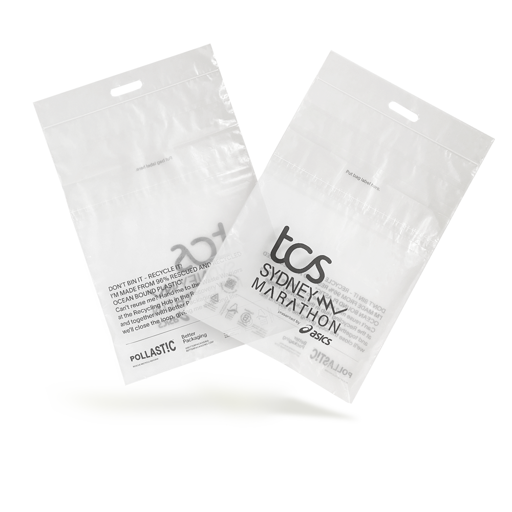 Custom POLLAST!C Retail Bags