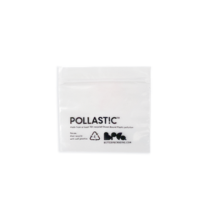 Small Better Packaging POLLAST!C Zip lock bag on a transparent background